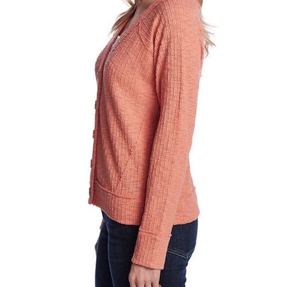 Turo By Vince Camuto Cardigan Sweater Women's Size XXL Button Front Textured 2XL - Picture 3 of 15